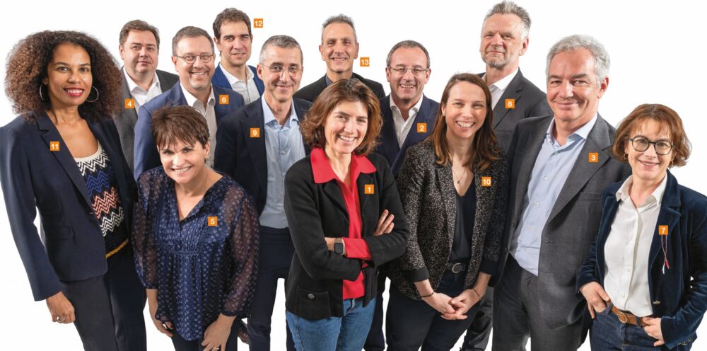 Photo de groupe du Comité exécutif d’Orange